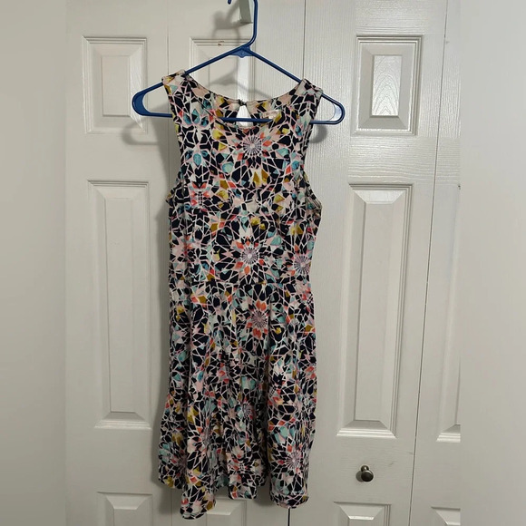 Xhilaration Dresses & Skirts - Xhilaration Geometric Pattern Sleeveless Dress Size Large